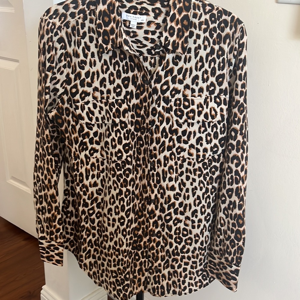 Equipment Slim Signature Ling Sleeve Size Medium - Picture 3 of 6
